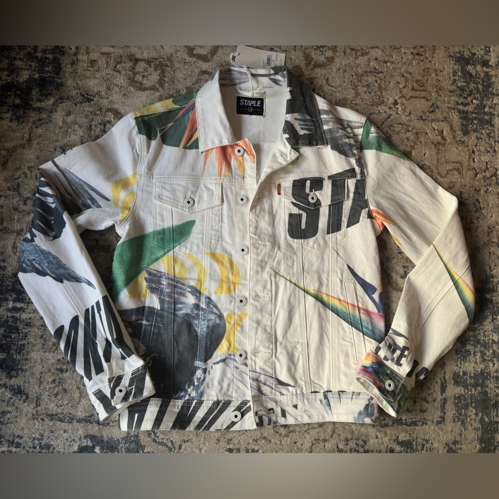 Paradise Denim Jacket - Medium STAPLE (NWT)